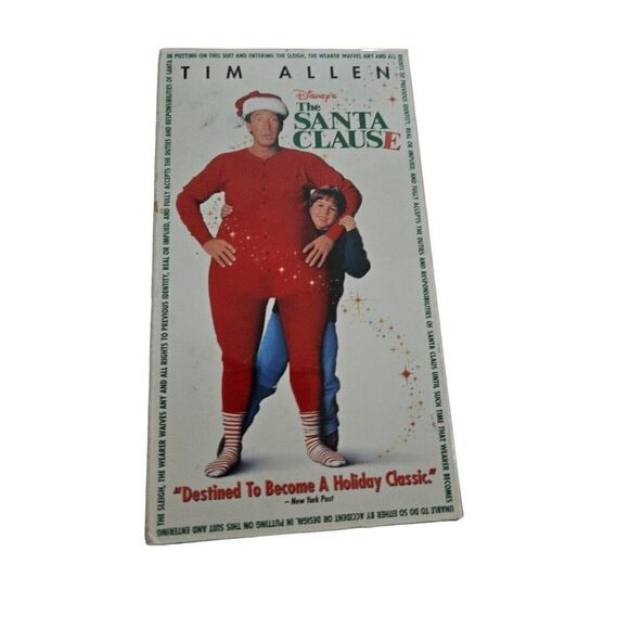Disney's Santa Clause VHS - Picture 1 of 3